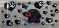 🐾 Dachshund Love Wrap | 16oz Cup Wrap