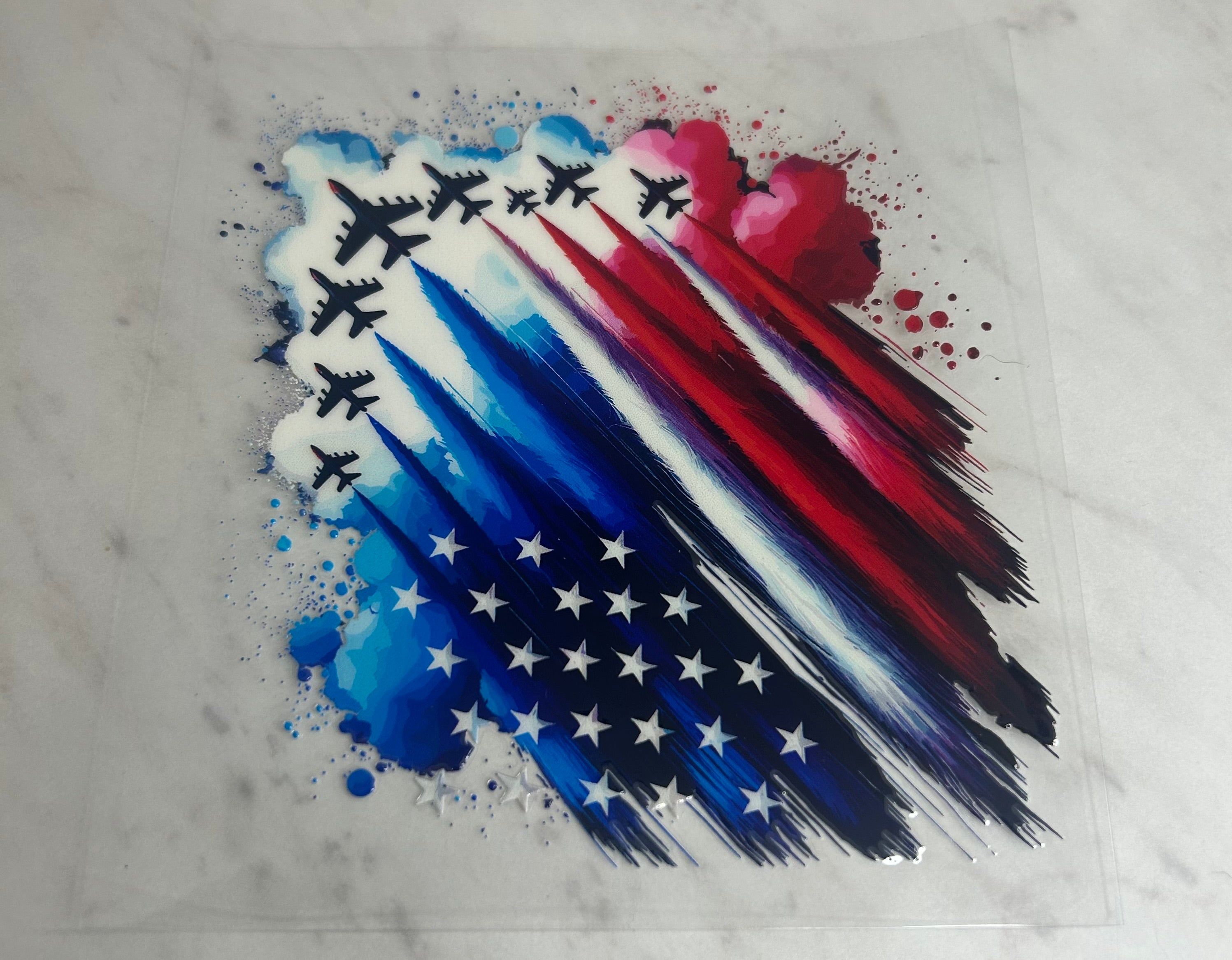 ✈️ Patriotic Air Show Wrap 🇺🇸✨