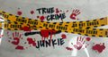 🔪 True Crime Junkie Wrap 🩸✨ | 16oz Cup Wrap